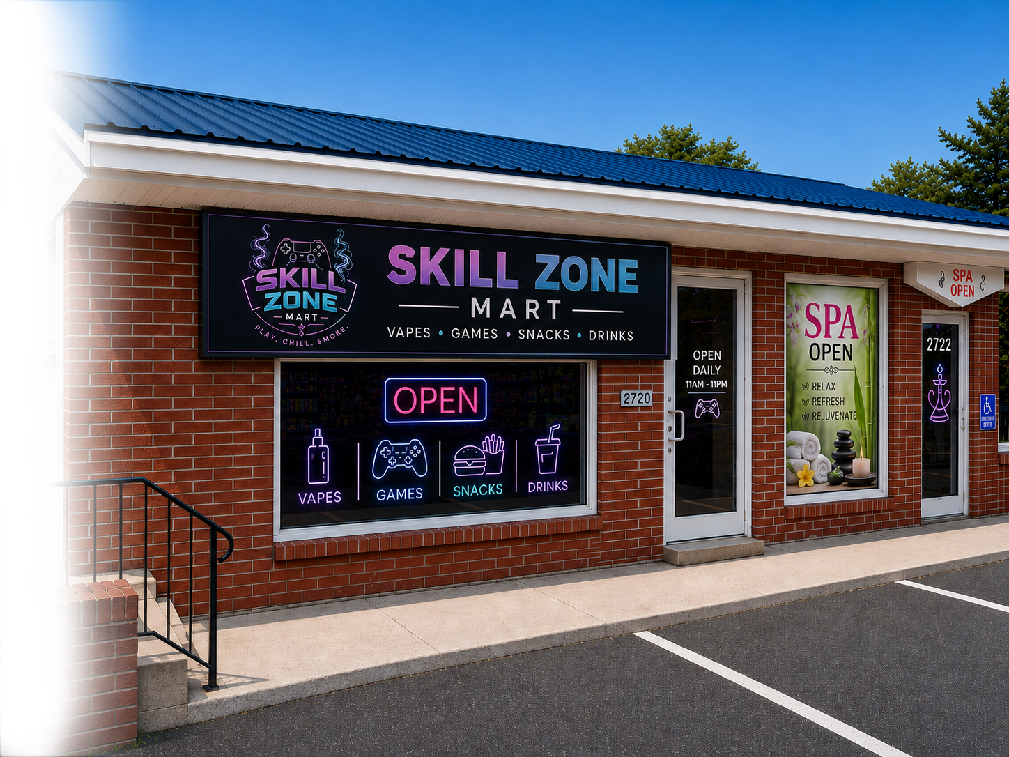 Skill Zone Mart storefront